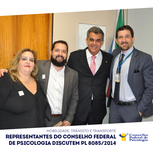 Fenapsi e CFP participam de discussão em torno de PL que prevê mudança no Código de Trânsito Brasileiro