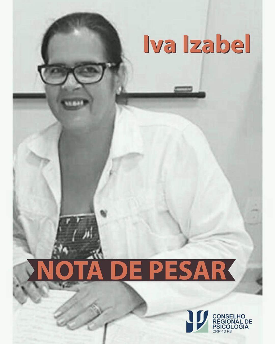 Psicologia de Luto: Iva Izabel, presente!