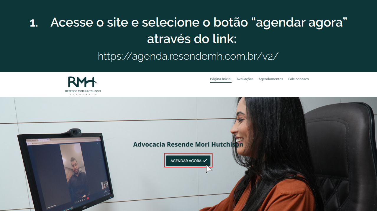 Tela inicial da plataforma