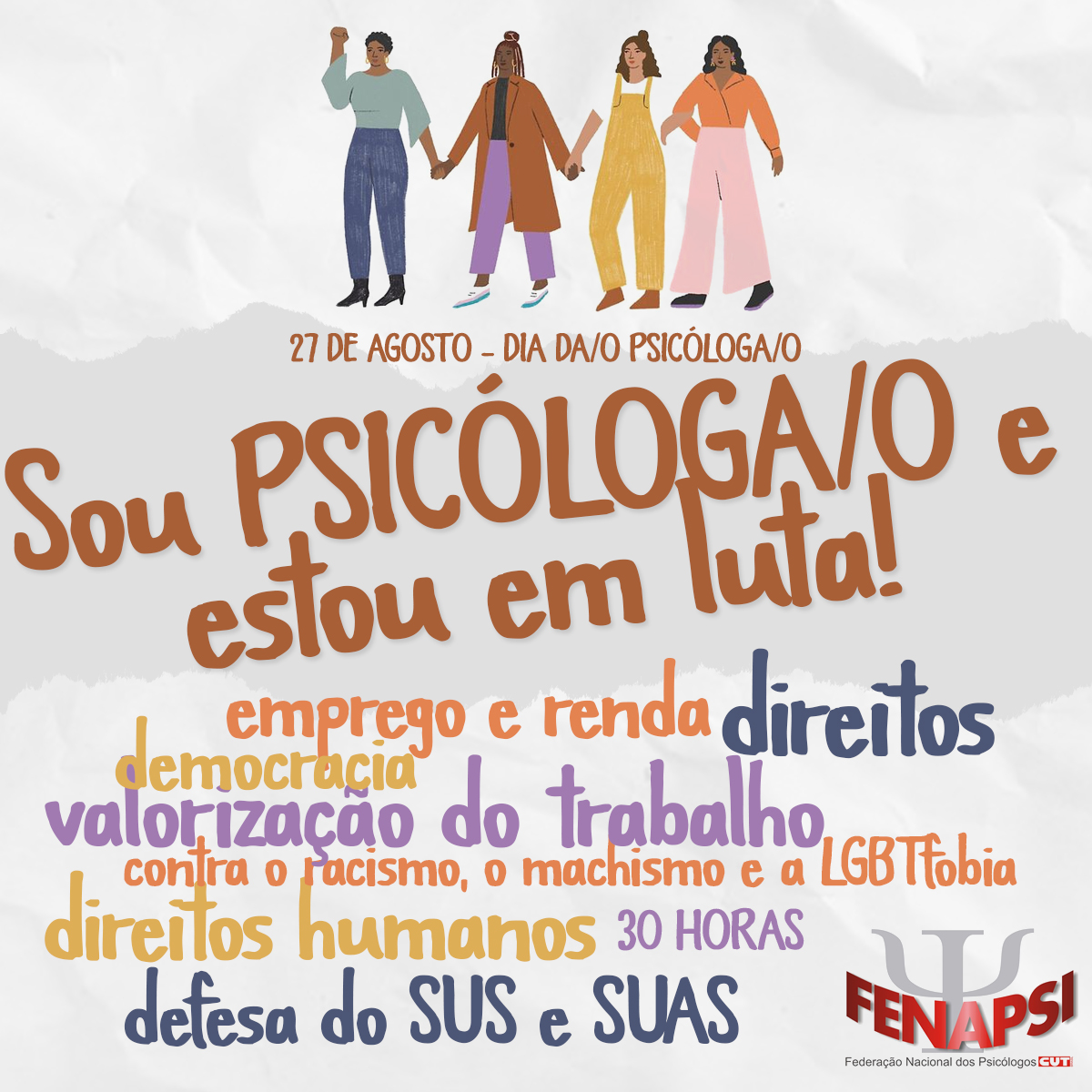 27 de agosto: Dia da Psicóloga/o