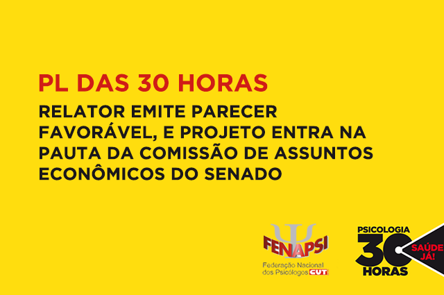PL das 30 horas recebe parecer favorável em Comissão do Senado