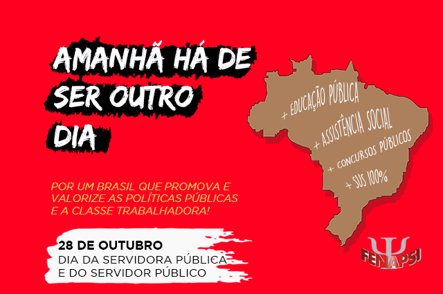 28 de outubro é Dia da Servidora Pública e do Servidor Público